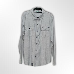 LRG Wovens Button Down Long Sleeve Shirt - Size Large